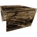 Brown marble glossy
